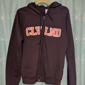 CLE CLOTHING Co. cleveland browns zipper hoodie